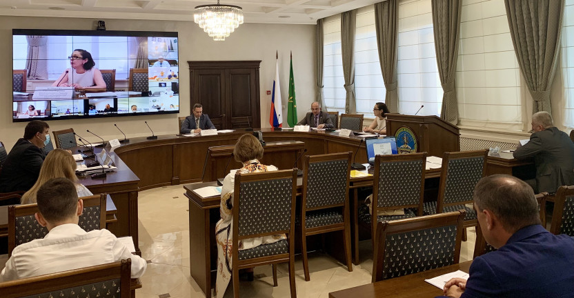 Заместитель руководителя Краснодарстата Светлана Курижева приняла участие в заседании комиссии по проведению МСХП-2021